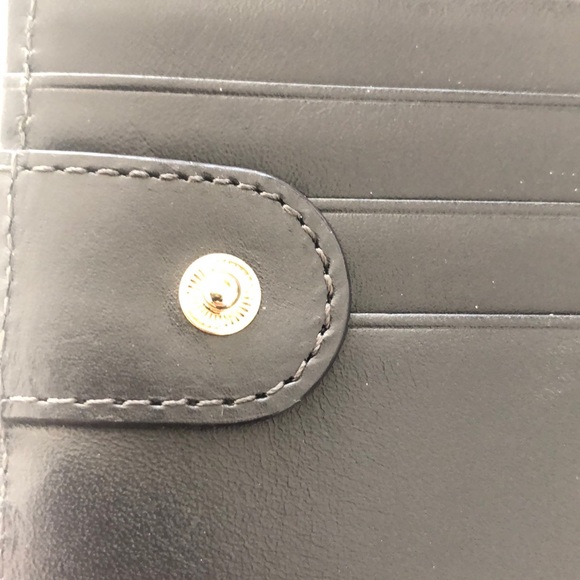 NEW Kate Spade Wallet classic rose gold shade. Shimmer, NWOT inc orig receipt - Picture 7 of 10